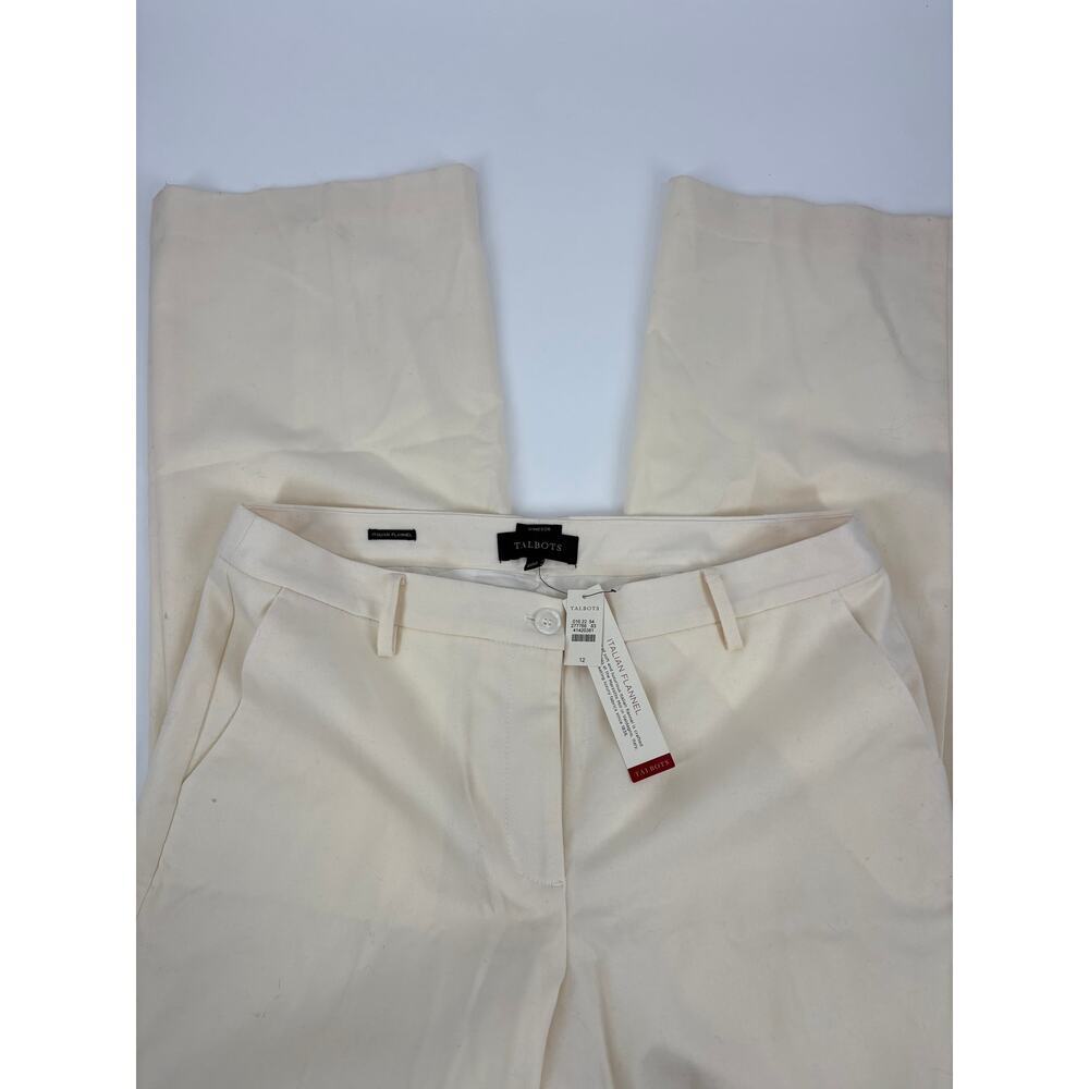 Talbots Cream Womens Pants (B42) - Picture 3 of 9